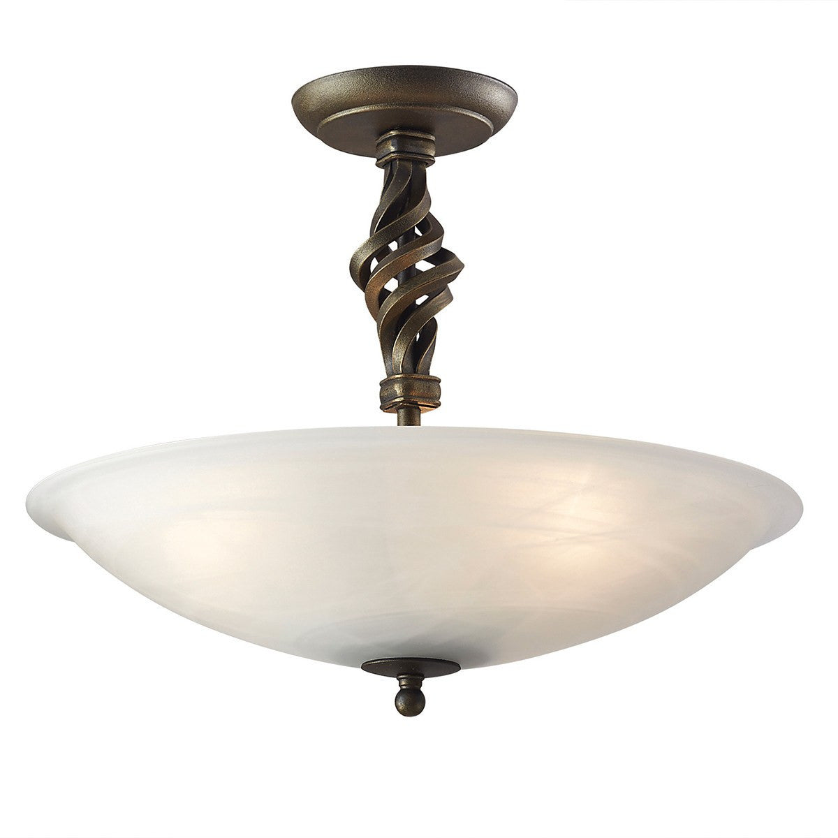 Pembroke Semi-Flush A - London Lighting - 1