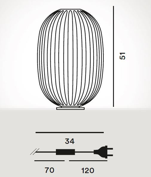Foscarini Plass Media Table Lamp - London Lighting - 2