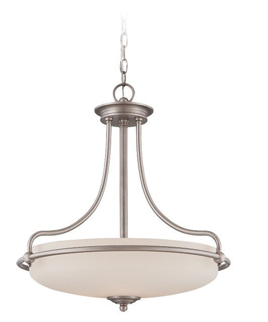 Griffin Pendant Light in Antique Nickel - London Lighting - 1