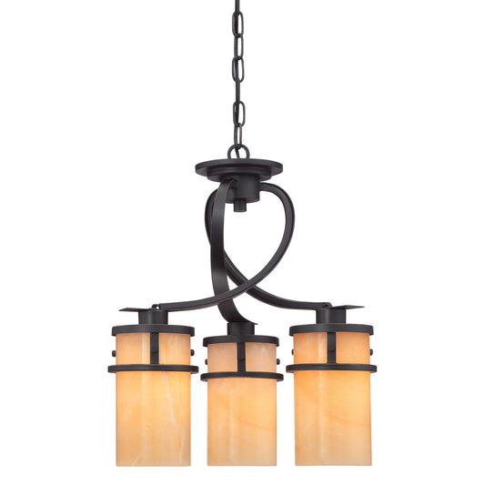 Quoizel Kyle 3 Light Dinette Chandelier - London Lighting - 1