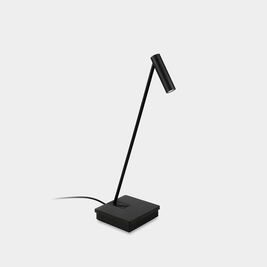 ELA Black Elegant Directional Table Light With USB Device Charge - ID 10742