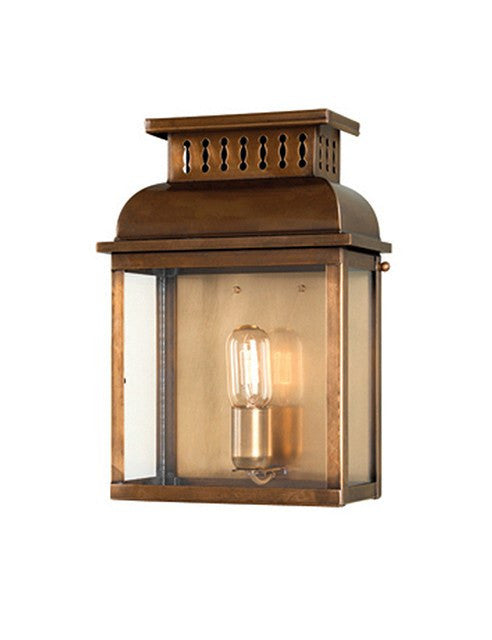 Westminster Wall Lantern Brass - London Lighting - 1